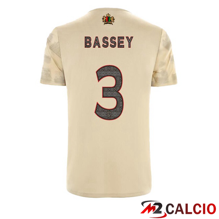 Maglie Calcio AFC Ajax (Bassey 3) Terza Marrone 2022/2023