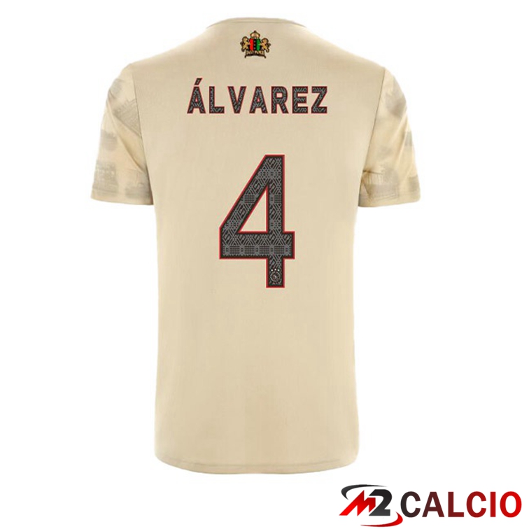 Maglie Calcio AFC Ajax (Álvarez 4) Terza Marrone 2022/2023