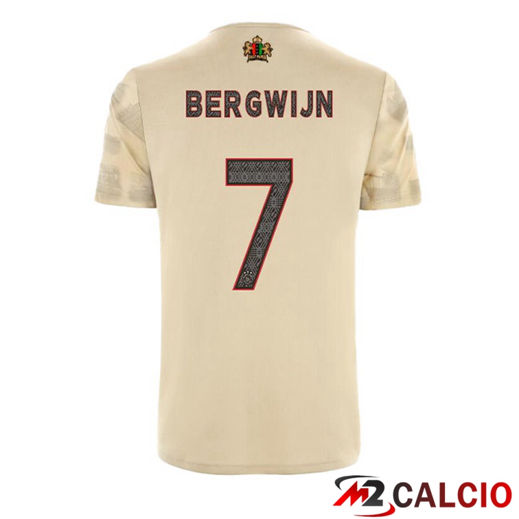 Maglie Calcio AFC Ajax (Bergwijn 7) Terza Marrone 2022/2023