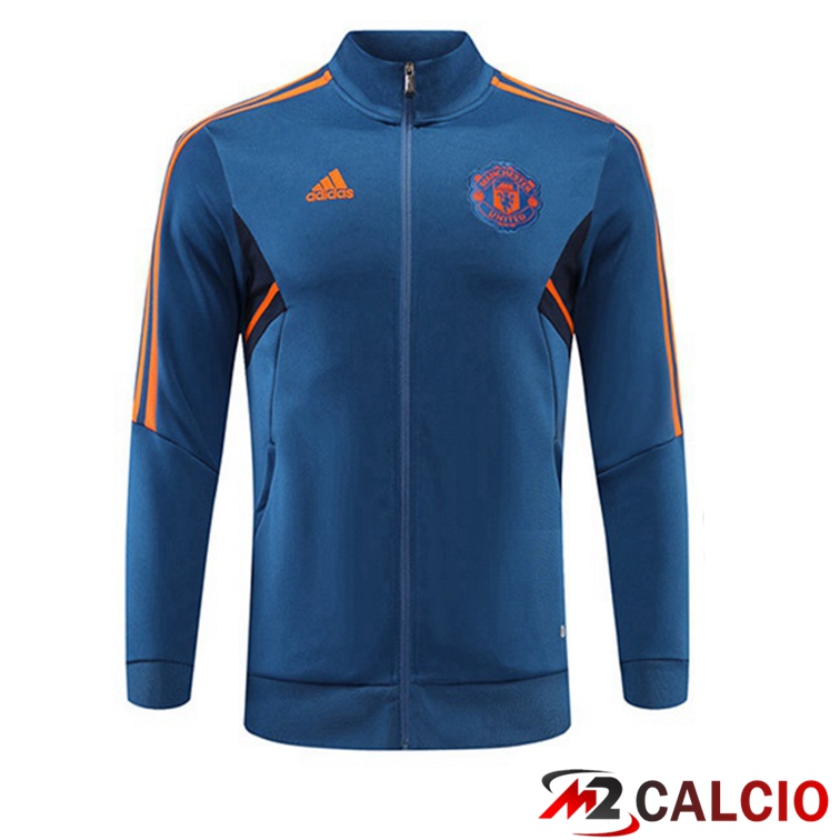 Giacca Calcio Manchester United Blu 2022/2023