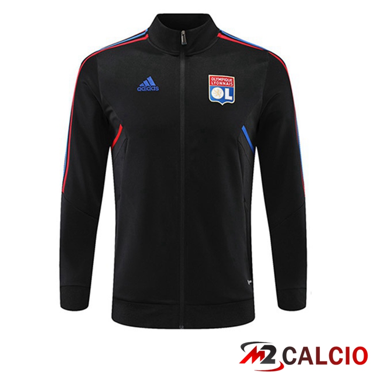Giacca Calcio Lyon OL Nero 2022/2023
