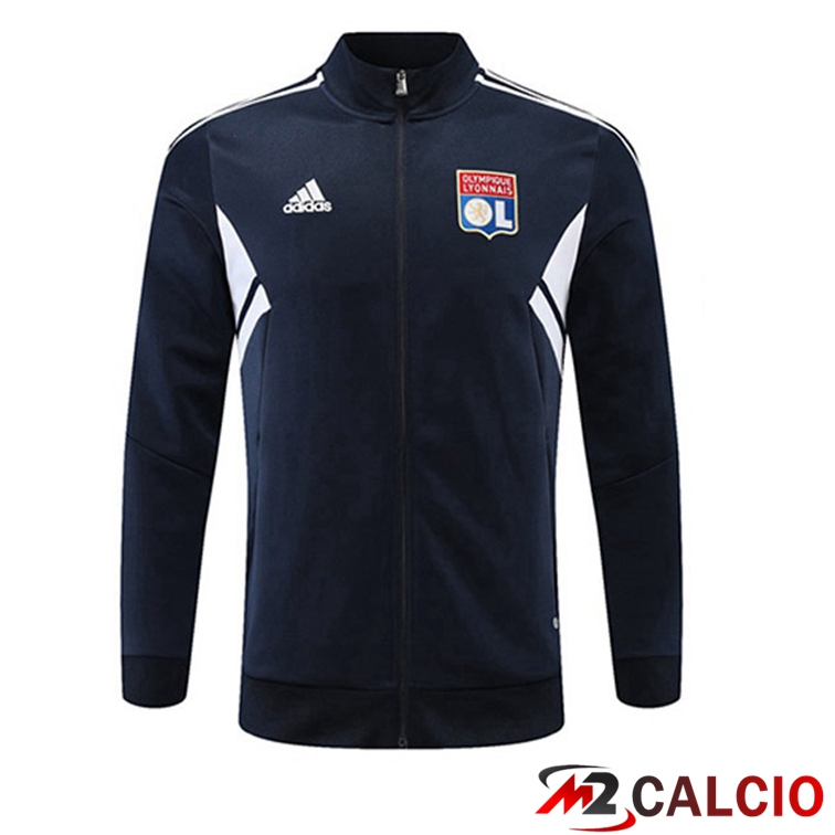 Giacca Calcio Lyon OL Blu Royal 2022/2023