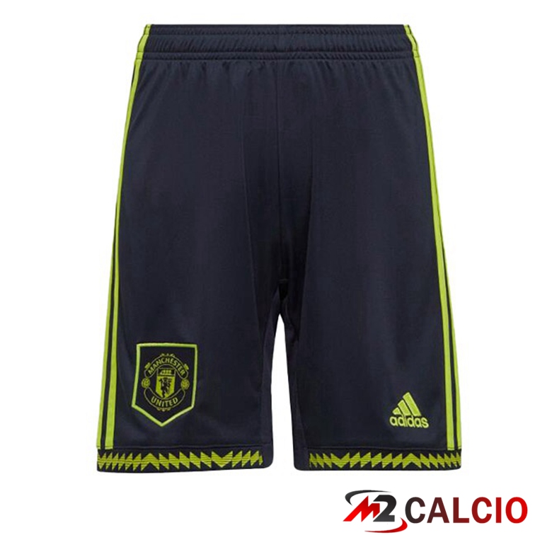 Pantalonici Da Calcio Manchester United Terza Verde 2022/2023