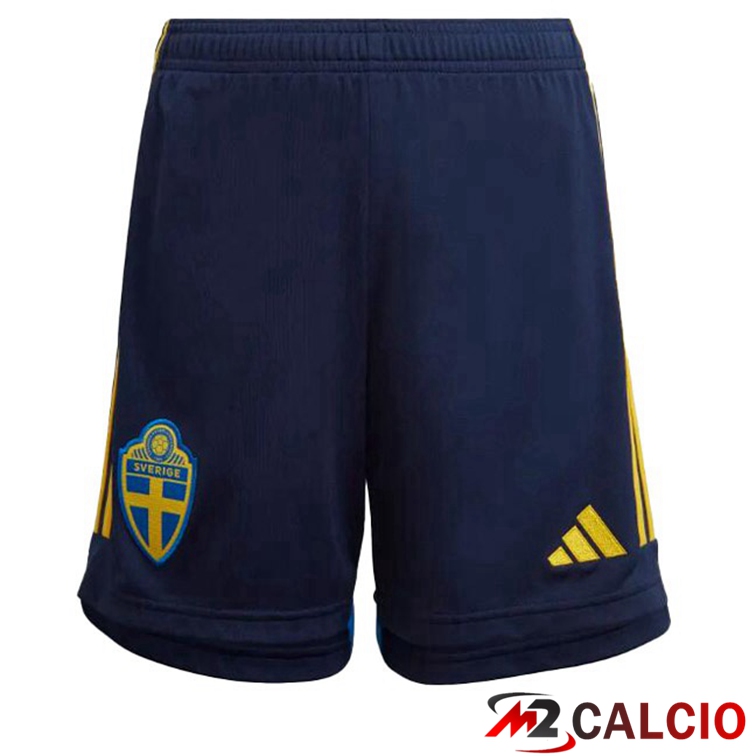 Pantalonici Da Calcio Svezia Prima Giallo 2022/2023