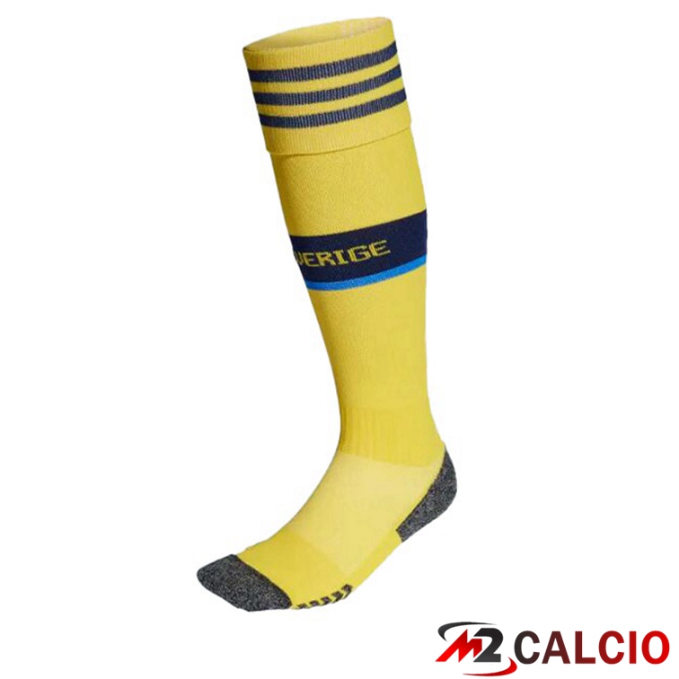 Calzini Calcio Svezia Prima Giallo 2022/2023