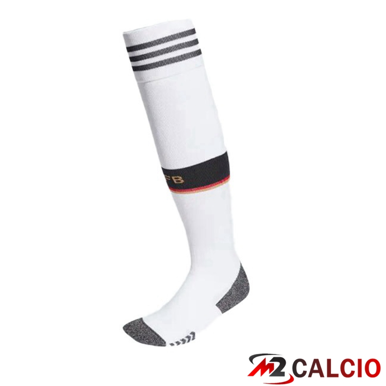Calzini Calcio Germania Prima Nero Bianco 2022/2023