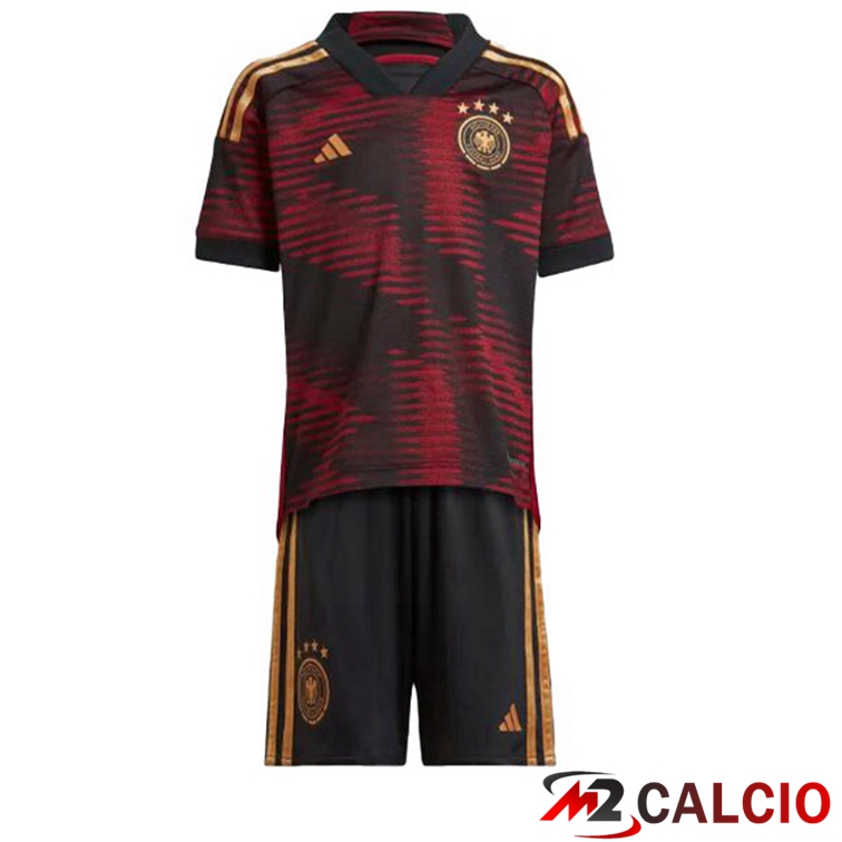 Maglie Calcio Germania Bambino Seconda Noi Coppa del Mondo 2022