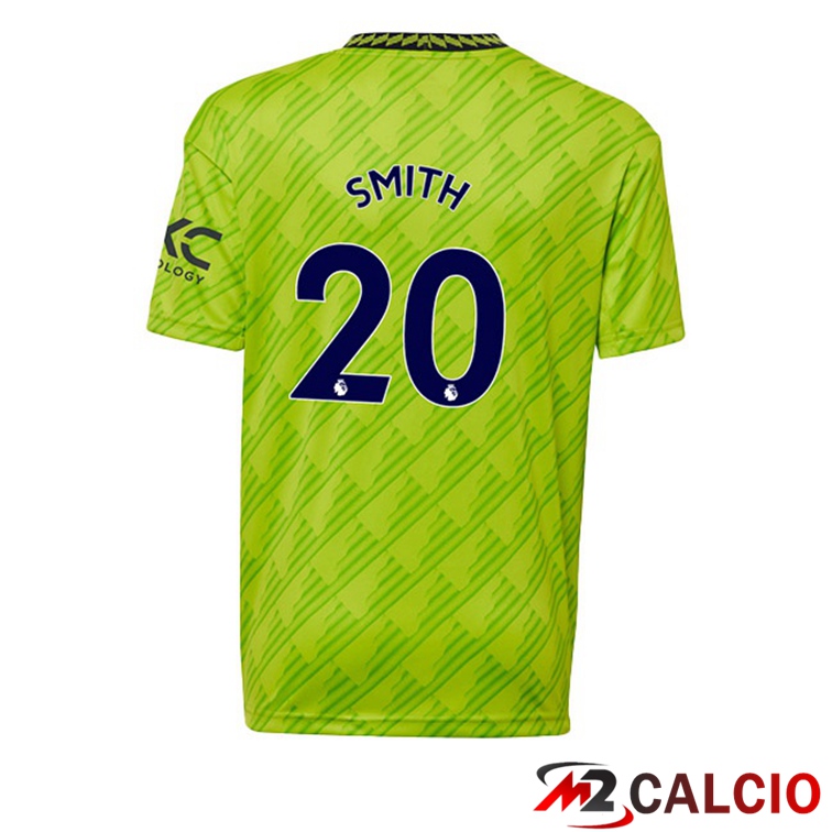 Maglie Calcio Manchester United (SMITH 20) Terza Verde 2022/2023