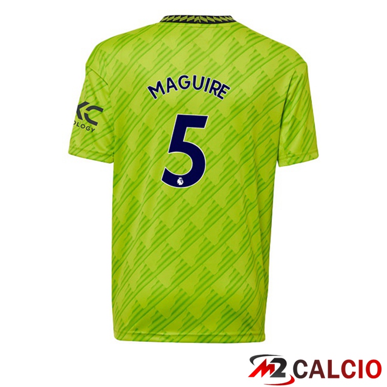 Maglie Calcio Manchester United (MAGUIRE 5) Terza Verde 2022/2023