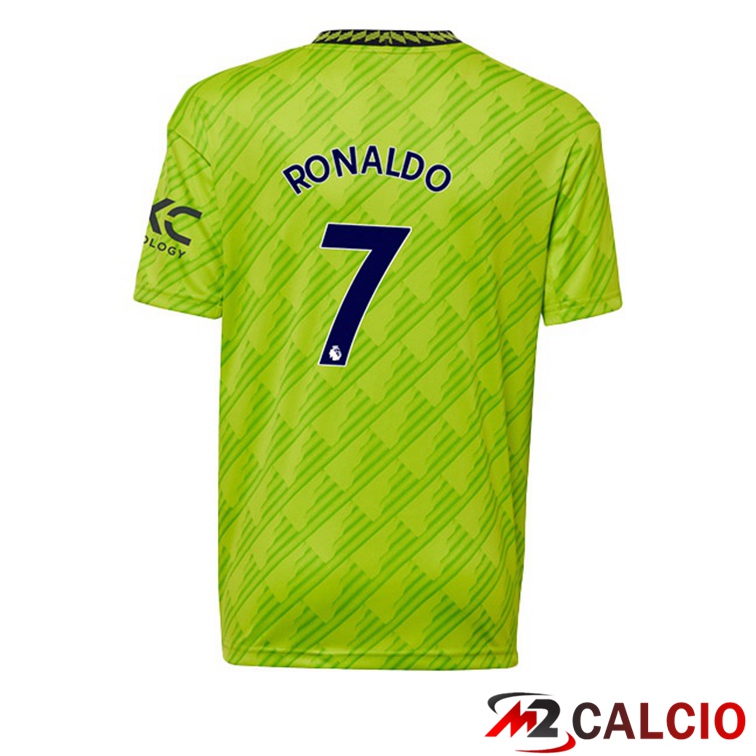 Maglie Calcio Manchester United (RONALDO 7) Terza Verde 2022/2023