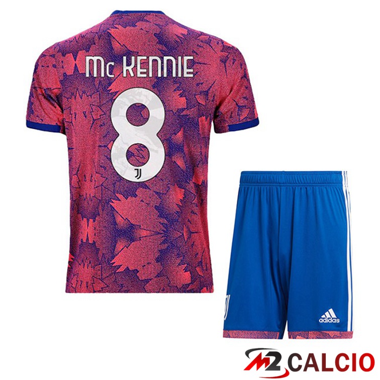 Maglie Calcio Juventus (MCKENNIE 8) Bambino Seconda Rosa 2022/2023