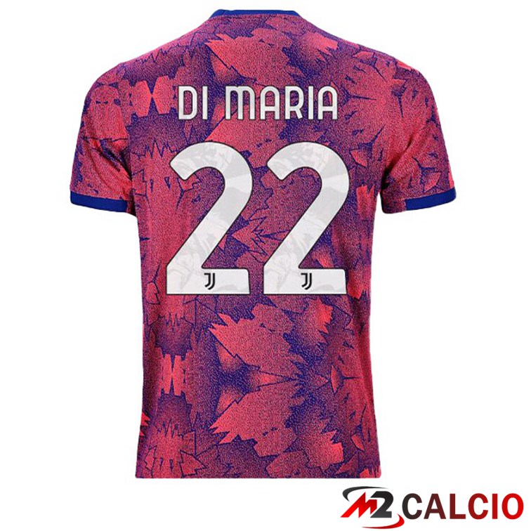Maglie Calcio Juventus (DI MARIA 22) Seconda Rosa 2022/2023
