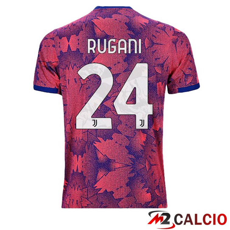Maglie Calcio Juventus (RUGANI 24) Seconda Rosa 2022/2023