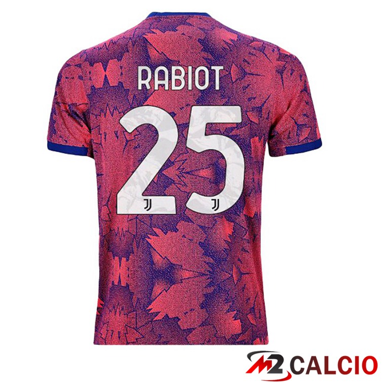 Maglie Calcio Juventus (RABIOT 25) Seconda Rosa 2022/2023