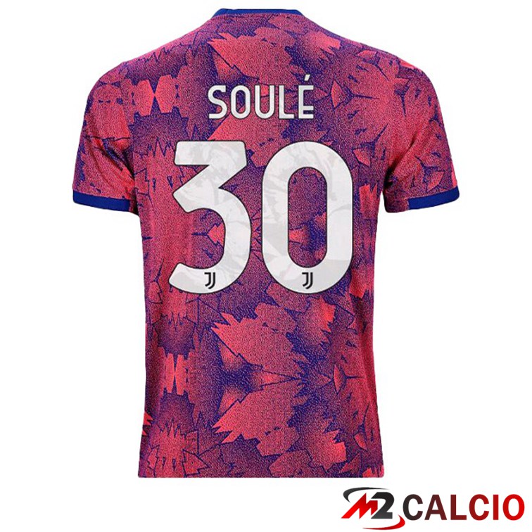 Maglie Calcio Juventus (SOULÉ 30) Seconda Rosa 2022/2023
