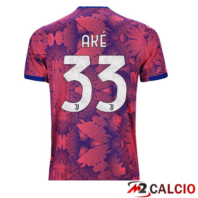 Maglie Calcio Juventus (AKÉ 33) Seconda Rosa 2022/2023