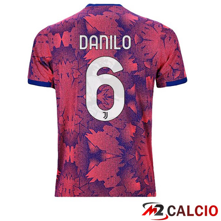Maglie Calcio Juventus (DANILO 6) Seconda Rosa 2022/2023