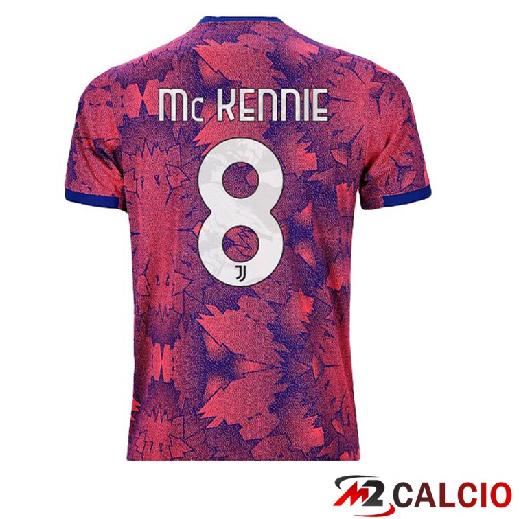 Maglie Calcio Juventus (MCKENNIE 8) Seconda Rosa 2022/2023