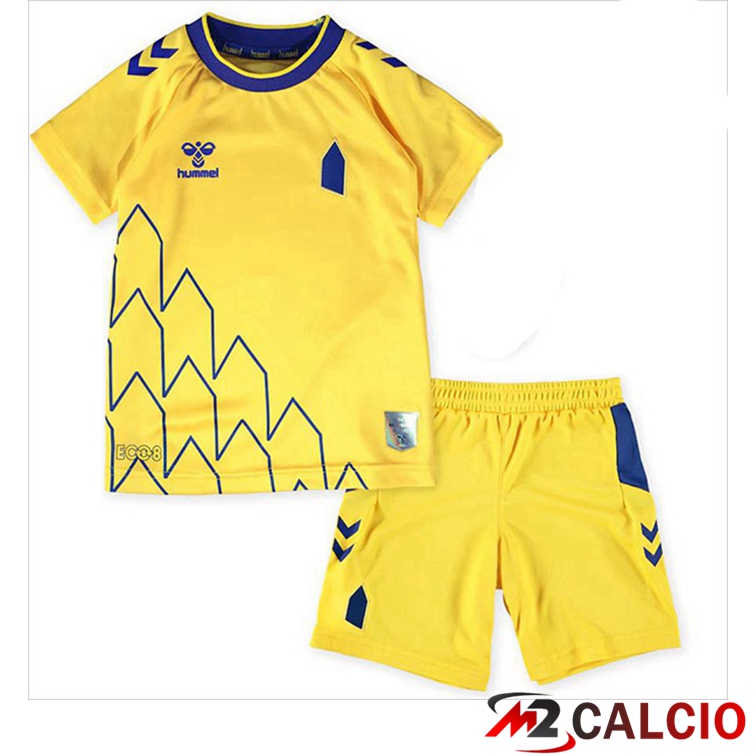 Maglie Calcio Everton Bambino Terza Giallo 2022/2023