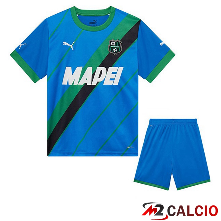 Maglie Calcio US Sassuolo Bambino Terza Blu 2022/2023