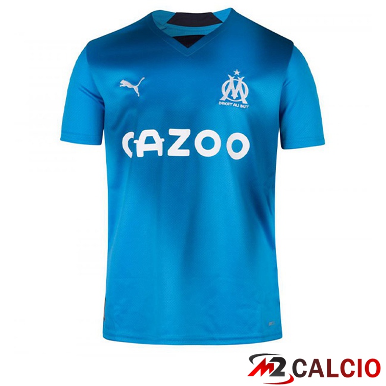 Maglie Calcio Marsiglia OM Terza Blu 2022/2023