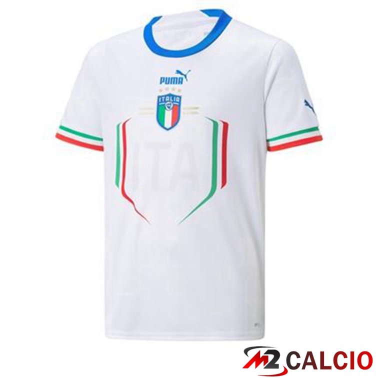 Maglie Calcio Italia Seconda Bianco 2022/2023