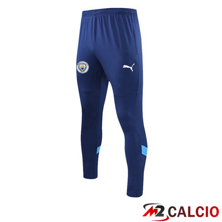 Pantaloni Da Allenamento Manchester City Blu 2022/2023