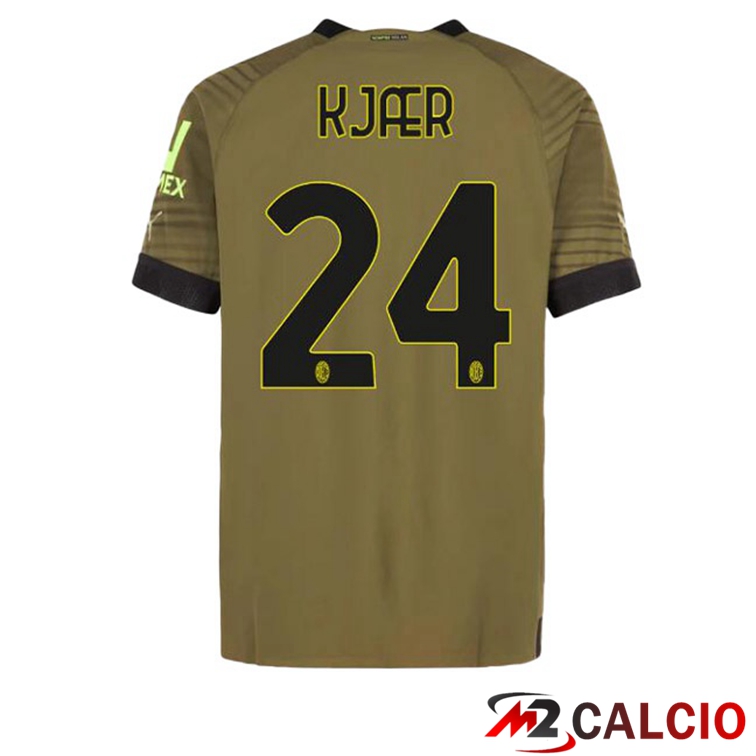 Maglie Calcio AC Milan (KJÆR 24) Terza Marrone 2022/2023