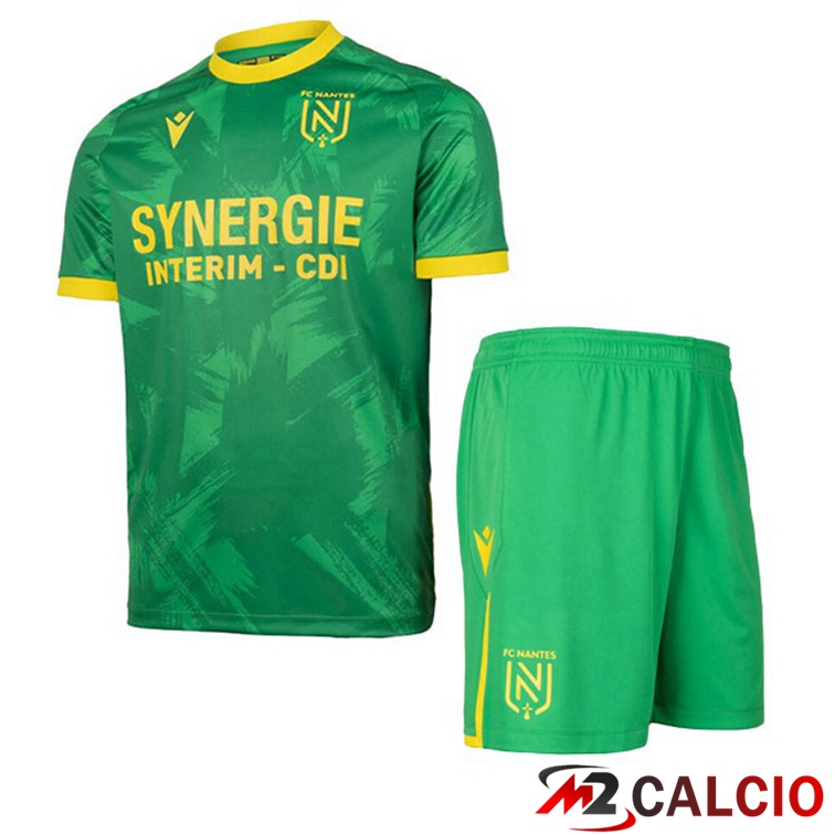 Maglie Calcio FC Nantes Bambino Seconda Verde 2022/2023