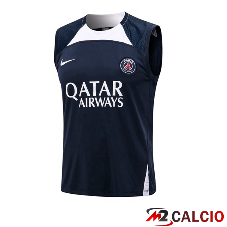 Canotta Calcio Paris PSG Blu Royal 2022/2023