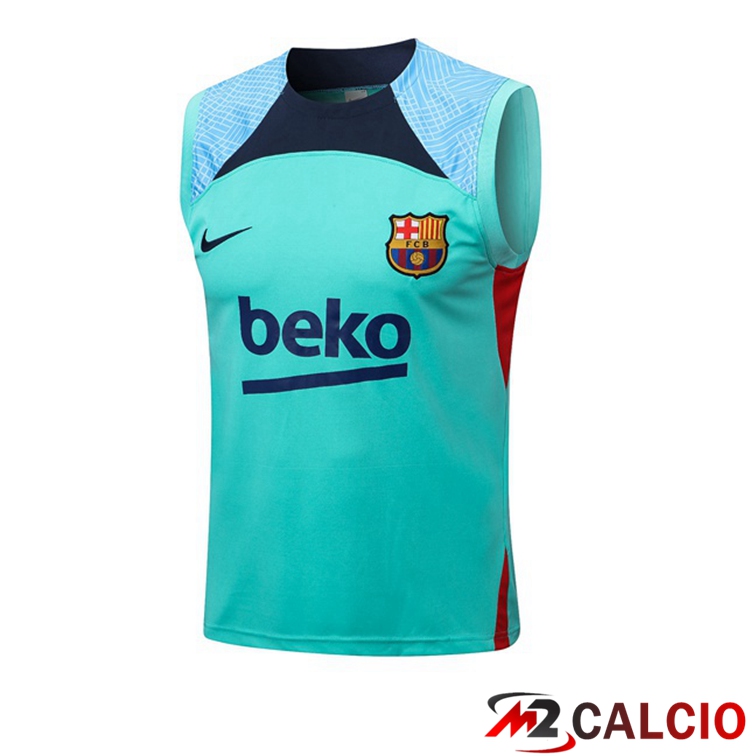 Canotta Calcio FC Barcellona Verde 2022/2023