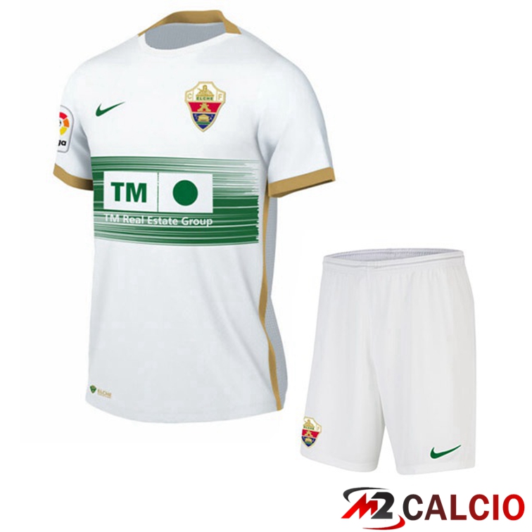 Maglie Calcio Elche CF Bambino Prima Bianco 2022/2023