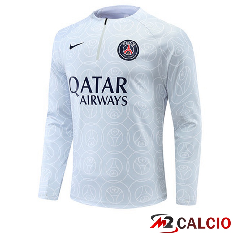 Felpe Allenamento Paris PSG Grigio 2022/2023
