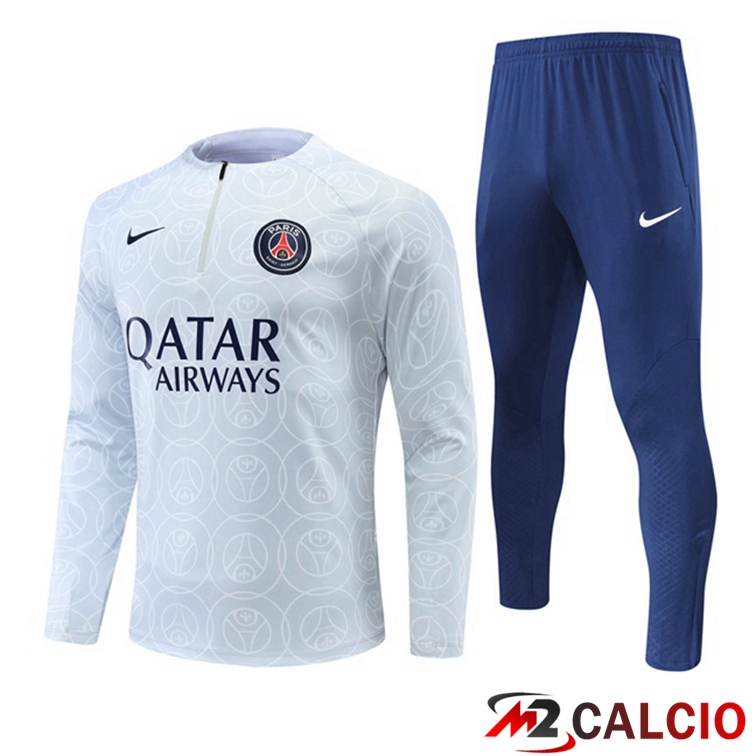 Tuta Calcio Paris PSG Grigio 2022/2023