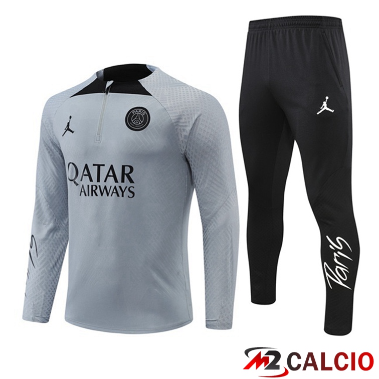 Tuta Calcio Paris PSG Grigio 2022/2023