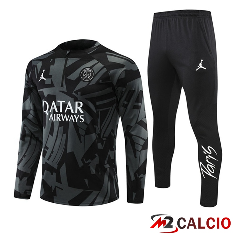 Tuta Calcio Paris PSG Nero 2022/2023
