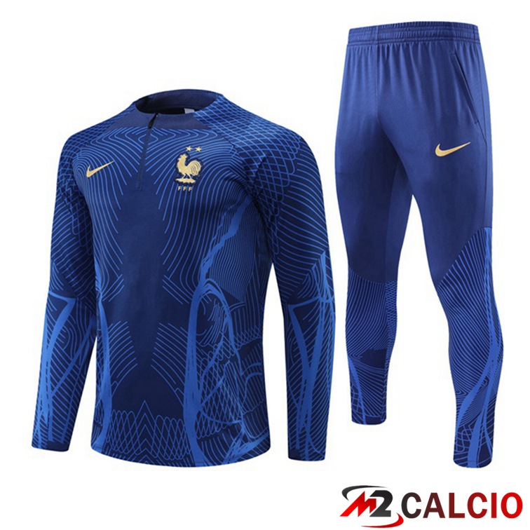 Tuta Calcio Francia Blu 2022/2023
