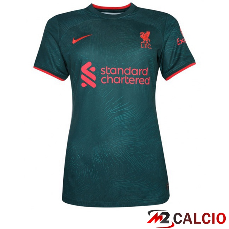 Maglie Calcio FC Liverpool Donna Terza Verde 2022/2023