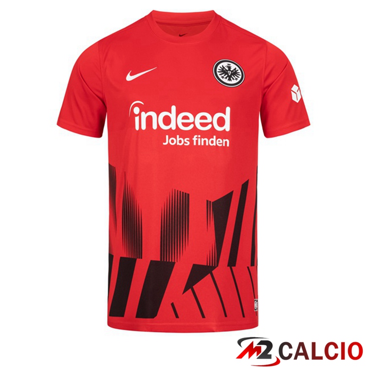 Maglie Calcio Eintracht Frankfurt Terza Rossoc 2022/2023