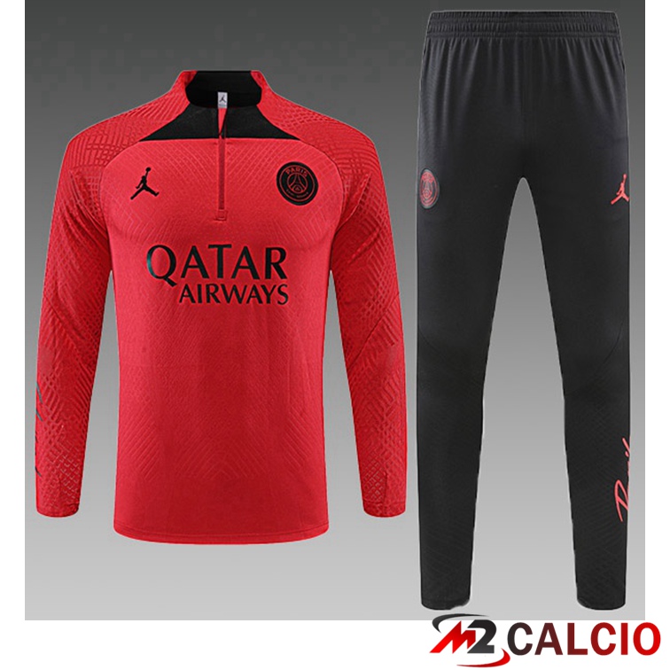 Tuta Calcio Paris PSG Bambino Rosso 2022/2023