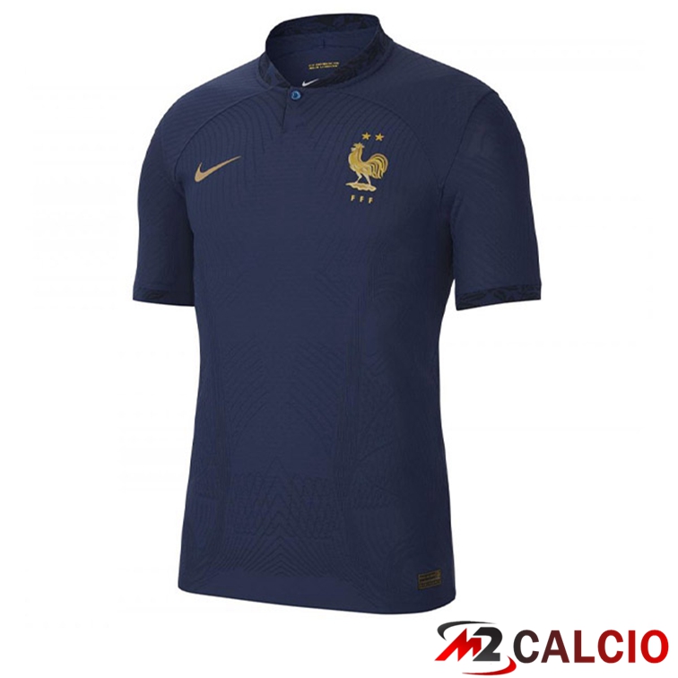 Maglie Calcio Francia Prima Nero Coppa del Mondo 2022