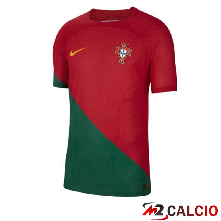 Maglie Calcio Portogallo Prima Rosso Verde Coppa del Mondo 2022