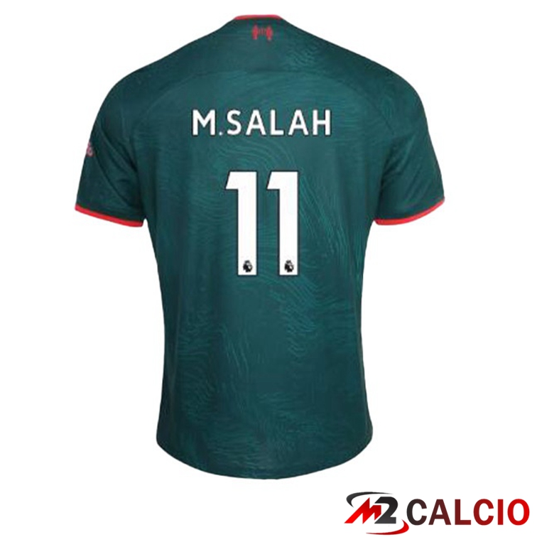 Maglie Calcio FC Liverpool (M.SALAH 11) Terza Verde 2022/2023