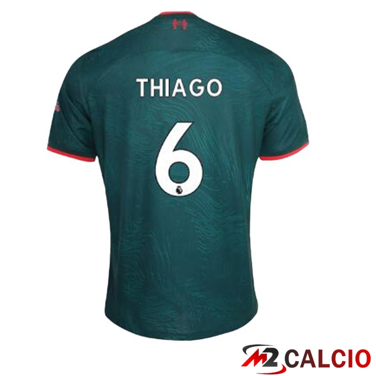 Maglie Calcio FC Liverpool (THIAGO 6) Terza Verde 2022/2023
