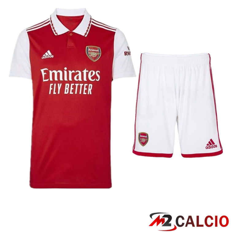 Insieme Maglie Calcio Arsenal Prima + Pantaloncini 2022/2023