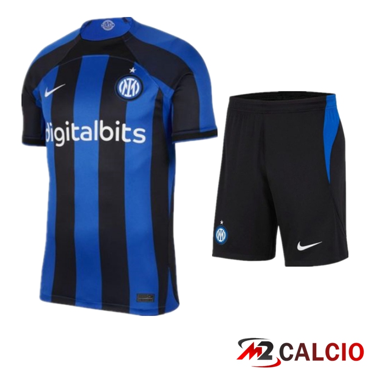 Insieme Maglie Calcio Inter Milan Prima + Pantaloncini 2022/2023