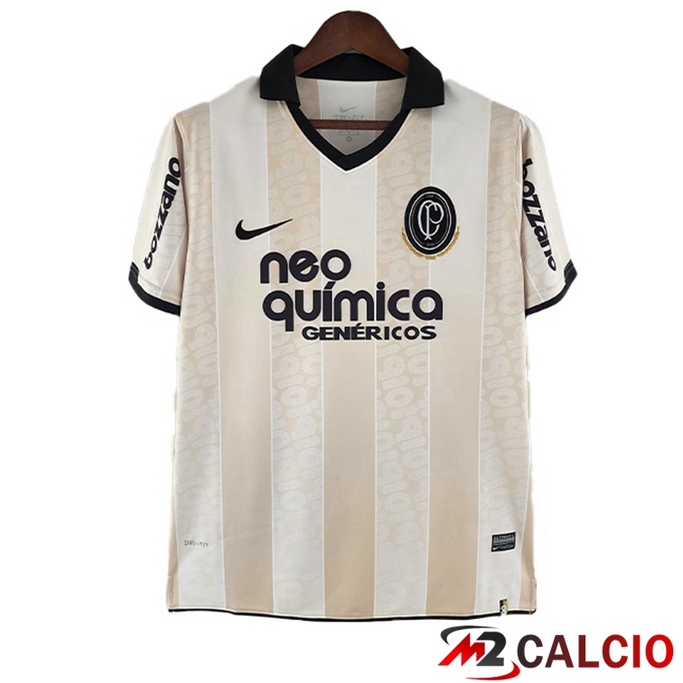 Maglie Calcio Corinthians Retro Edizione del 100°Anniversario Marrone 2010