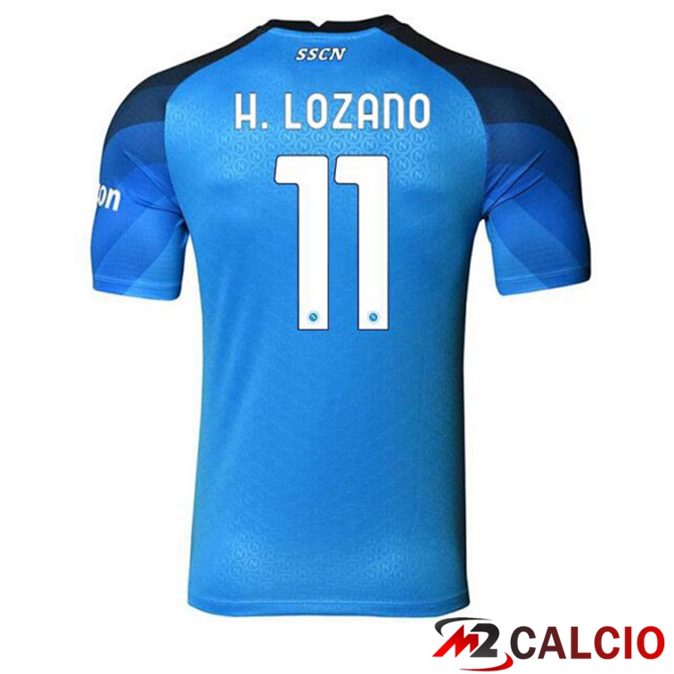 Maglie Calcio SSC Napoli (H. Lozano 11) Prima Blu 2022/2023