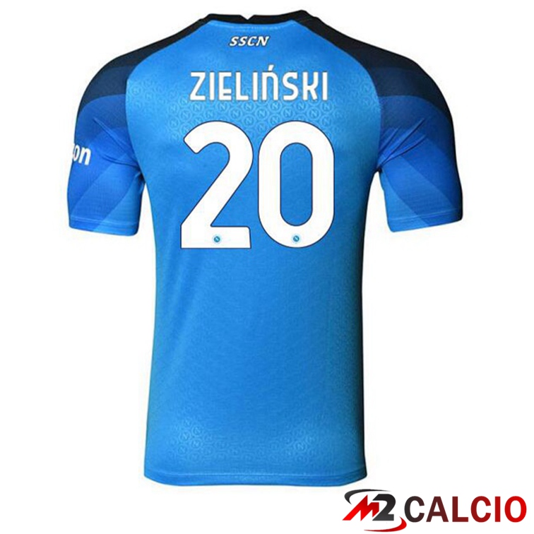 Maglie Calcio SSC Napoli (Zieliński 20) Prima Blu 2022/2023