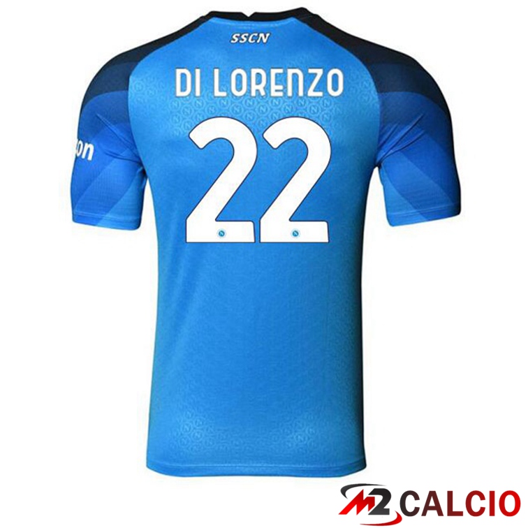 Maglie Calcio SSC Napoli (Di Lorenzo 22) Prima Blu 2022/2023